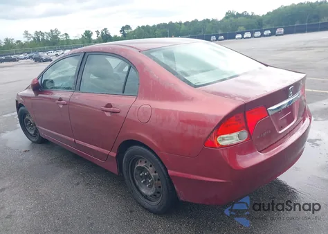 2010 Honda Civic Lx из США, поврежденный, VIN 2HGFA1F56AH504633